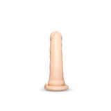 8-Inch Realistic Girthy Strap-On Dildo with Flared Suction Base
