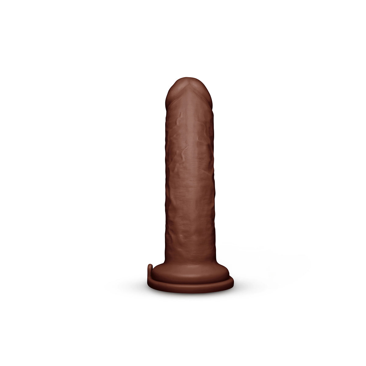 8.5-Inch Realistic Girthy Strap-On Dildo with Flared Suction Base