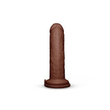 8.5-Inch Realistic Girthy Strap-On Dildo with Flared Suction Base