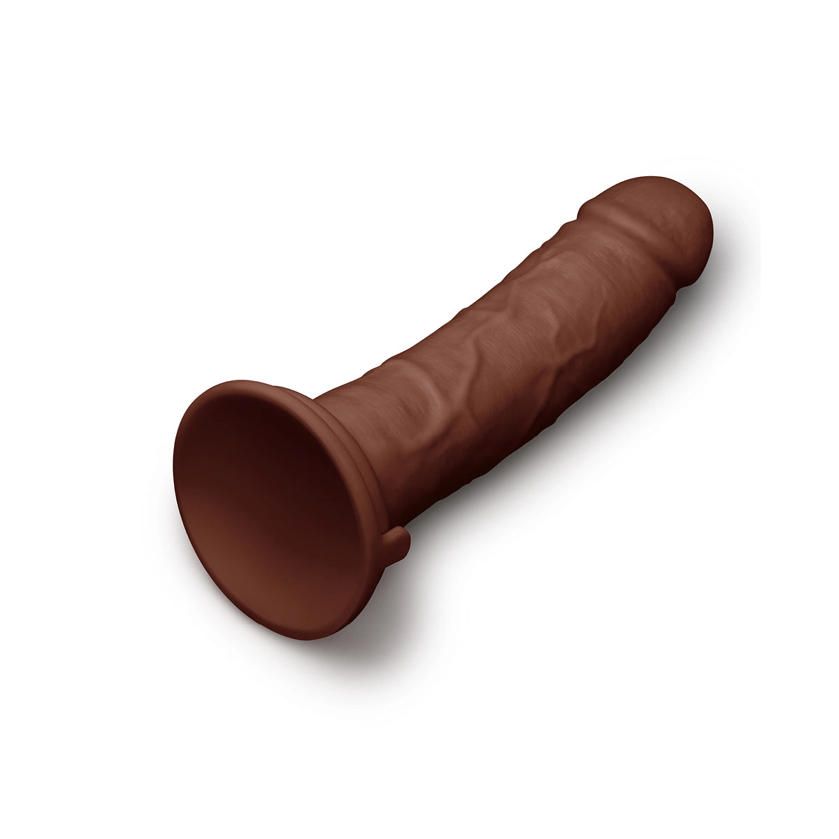 8.5-Inch Realistic Girthy Strap-On Dildo with Flared Suction Base