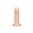 8.5-Inch Realistic Girthy Strap-On Dildo with Flared Suction Base