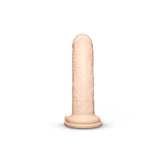 8.5-Inch Realistic Girthy Strap-On Dildo with Flared Suction Base