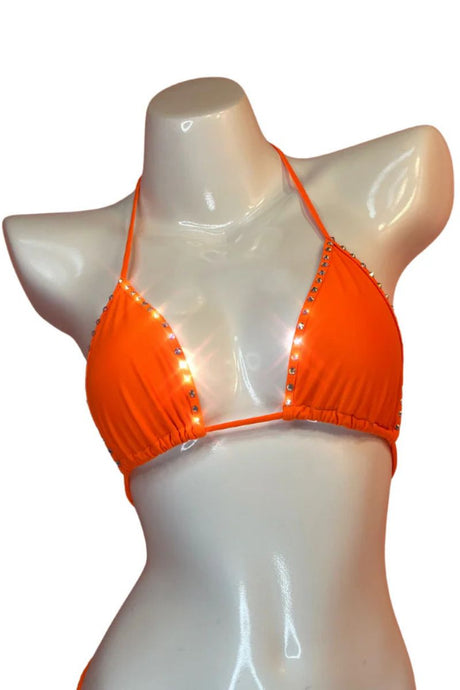 Candyland - Crystal Teardrop Tri Top - Boutique SÃ©duction