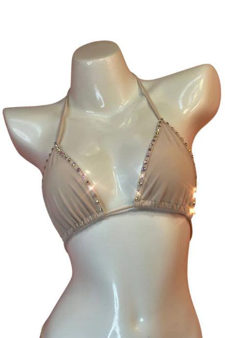 Candyland - Crystal Teardrop Tri Top - Boutique SÃ©duction