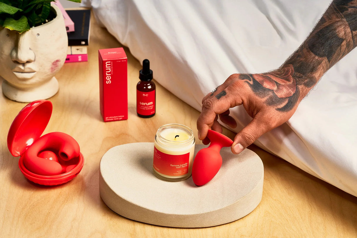 Peach & Cream - Uno Small Weighted Plug - Boutique Séduction