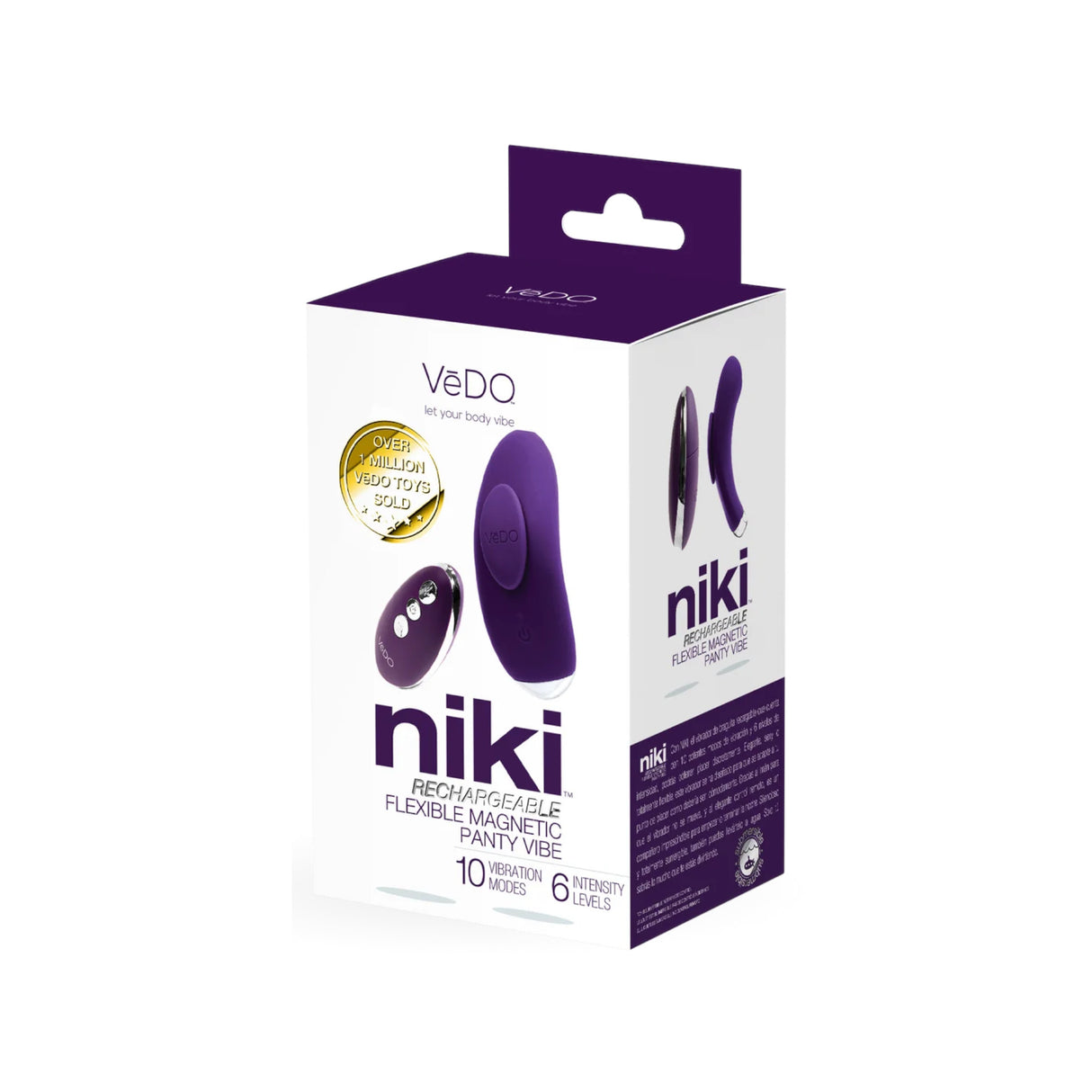 VēDO - Niki Rechargeable Panty Vibe - Boutique Séduction
