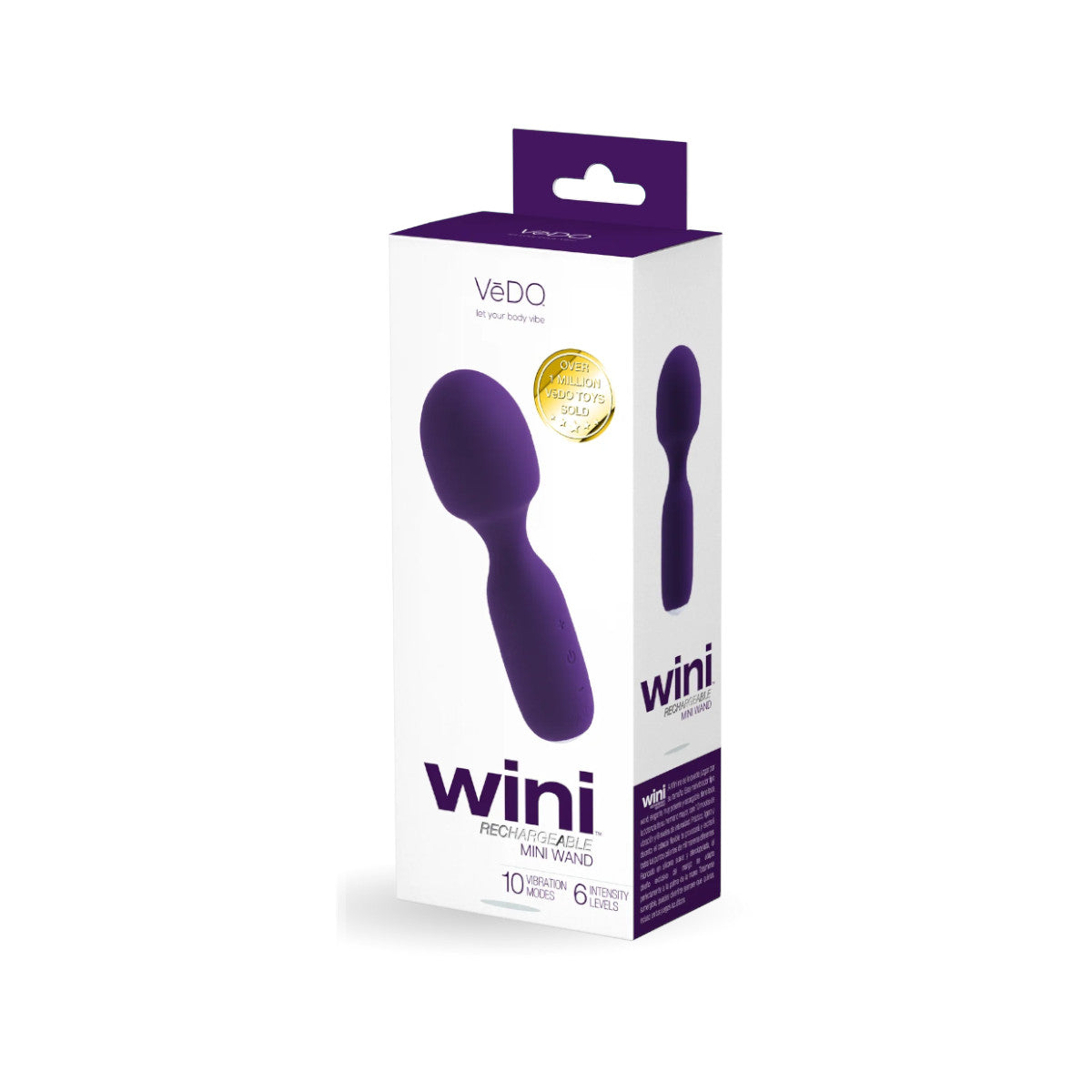 VēDO - Wini Rechargeable Mini Wand - Boutique Séduction