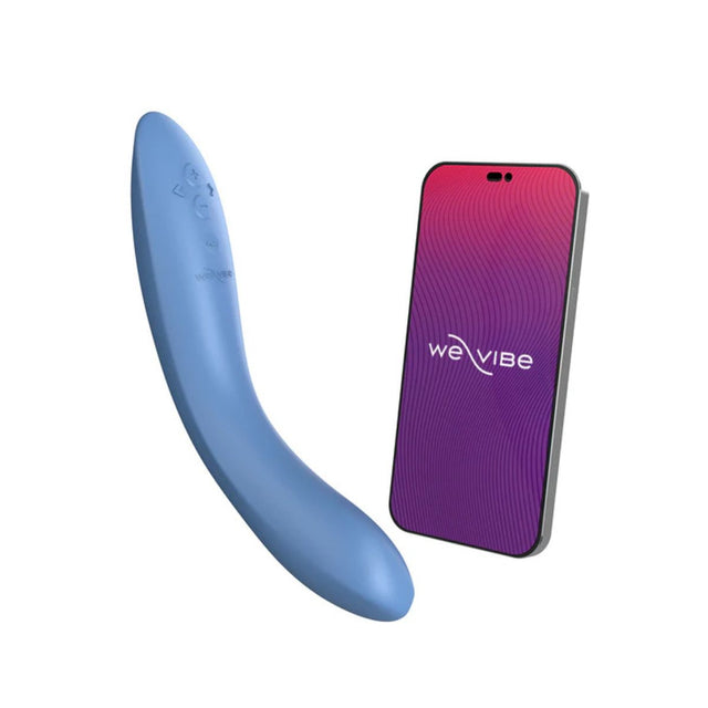 Discover the We-Vibe Rave 2 G-Spot Vibrator with dual stimulation, 10 vibration modes, app control, adjustable design, and body-safe silicone.