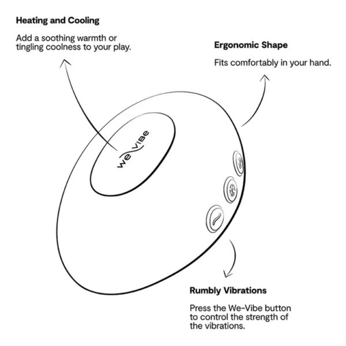We-Vibe - Temp Heating & Cooling Stimulator - Boutique Séduction