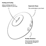 We-Vibe - Temp Heating & Cooling Stimulator - Boutique Séduction