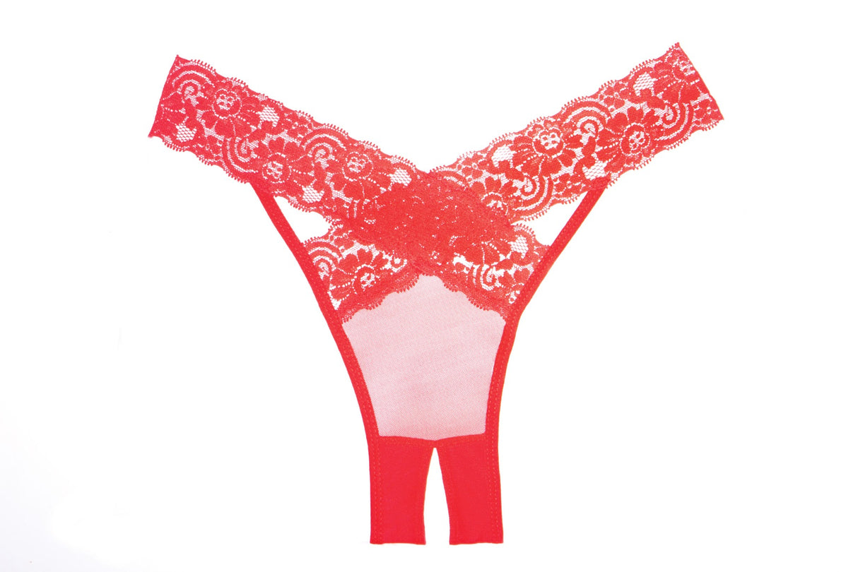 DESIRE Crotchless panty - ADORE Allure Lingerie - Boutique Séduction