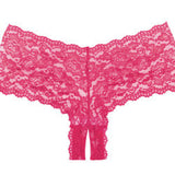 CANDY APPLE Crotchless panty - ADORE Allure Lingerie - Boutique Séduction