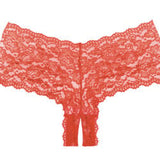 CANDY APPLE Crotchless panty - ADORE Allure Lingerie - Boutique Séduction