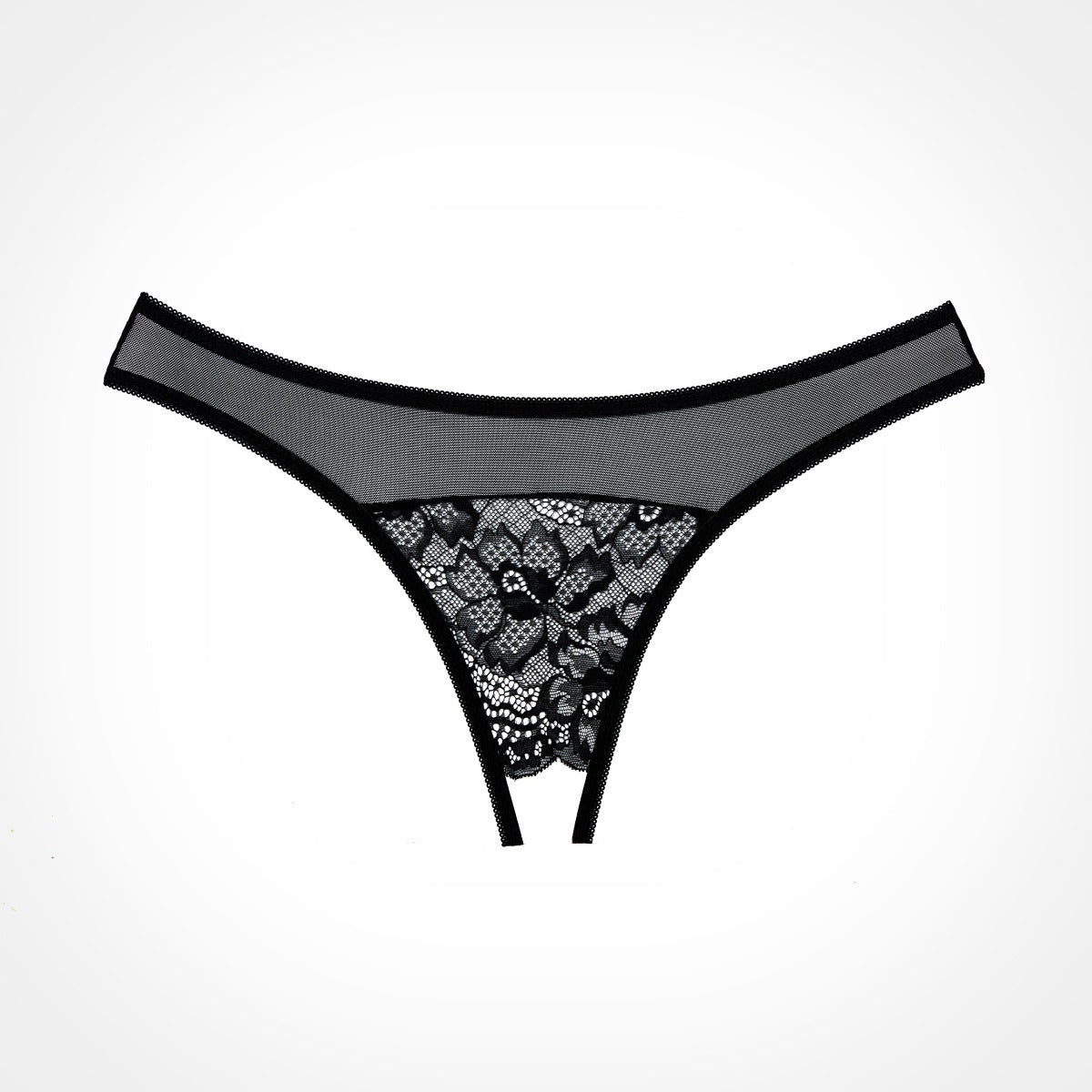 JUST A RUMOR Crotchless panty - ADORE Allure Lingerie - Boutique Séduction