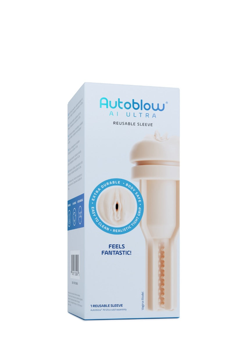 AI ULTRA VAGINA Reusable Sleeve - AUTOBLOW Autoblow - Boutique Séduction