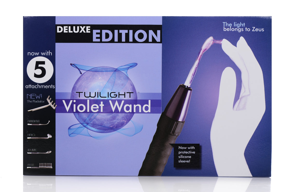 TWILIGHT VIOLET WAND Electro-Stimulator - ZEUS ELECTROSEX Zeus - Boutique Séduction