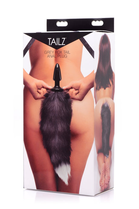 GREY FOX TAIL Anal Plug - TAILZ Tailz - Boutique Séduction