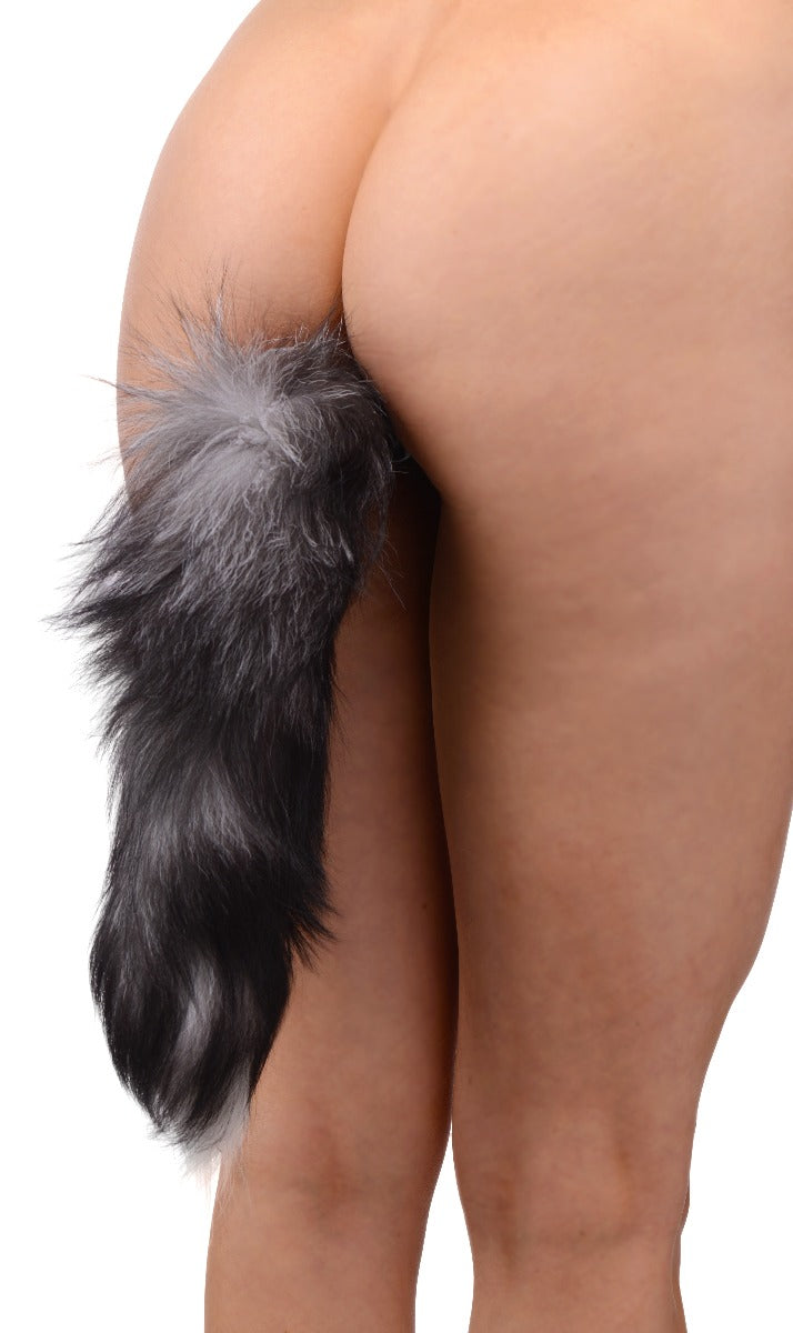 GREY FOX TAIL Anal Plug - TAILZ Tailz - Boutique Séduction