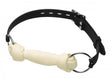 BONE & GAGGED White Silicone Dog Bone Gag - MASTER SERIES Master Series - Boutique Séduction