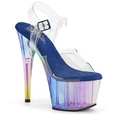 Holographic Sandal 7" heel - PLEASER Pleaser Shoes - Boutique Séduction