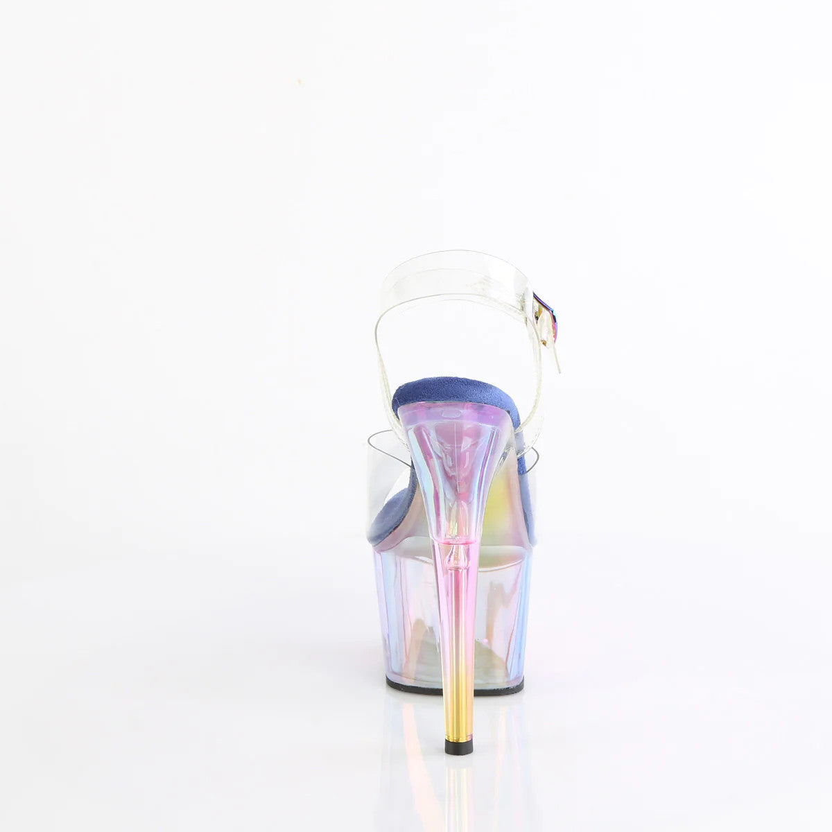 Holographic Sandal 7" heel - PLEASER Pleaser Shoes - Boutique Séduction