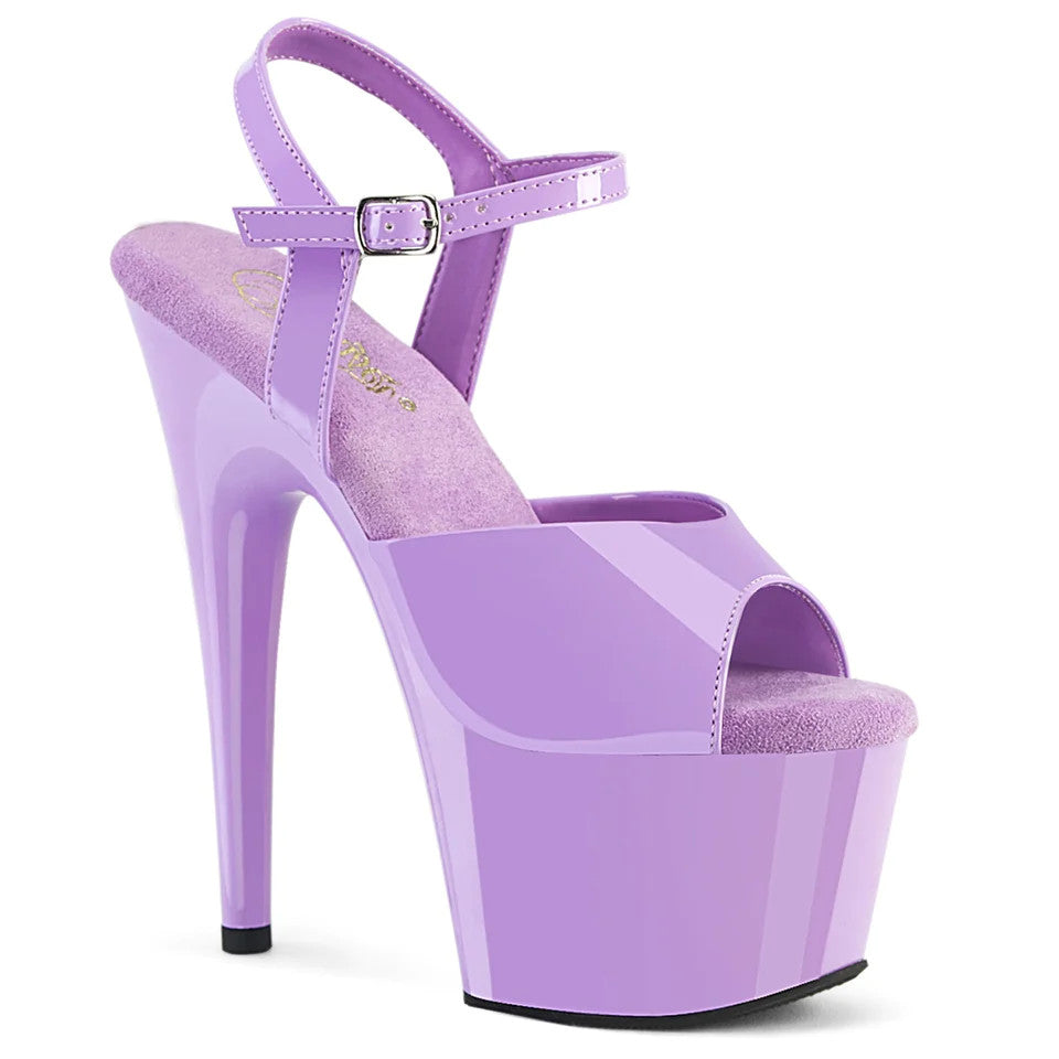 Sandal 7" Stiletto Heel - PLEASER - Lavender Pleaser Shoes - Boutique Séduction