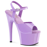 Sandal 7" Stiletto Heel - PLEASER - Lavender Pleaser Shoes - Boutique Séduction