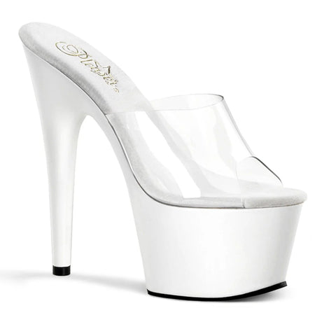 Adore-701 Peep Toe Stiletto Platform Slides