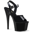 7" (178mm) Heel, 2 3/4" (70mm) Platform supple ankle strap sandal Pleaser Shoes - Boutique Séduction