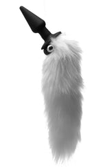 WHITE FOX TAIL Vibrating Anal Plug - TAILZ Tailz - Boutique Séduction