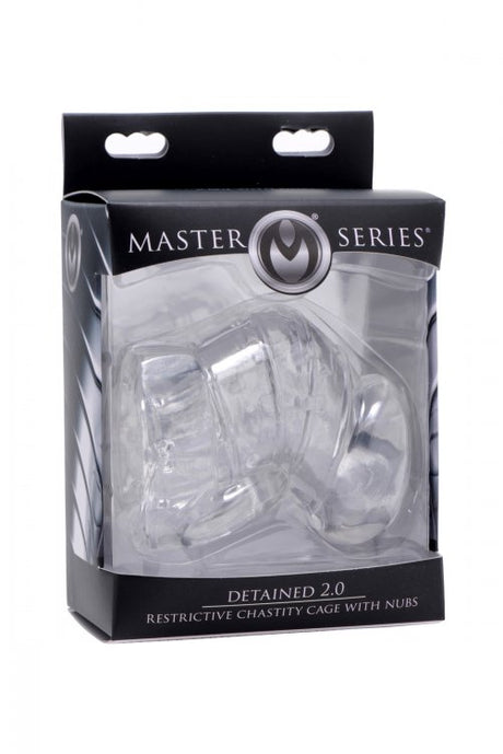 DETAINED 2.0 Chastity Cage - MASTER SERIES Master Series - Boutique Séduction