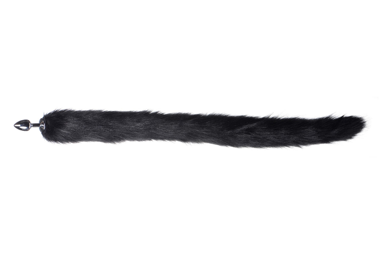 MIDNIGHT MINK TAIL Anal Plug Extra Long Tail - TAILZ Tailz - Boutique Séduction