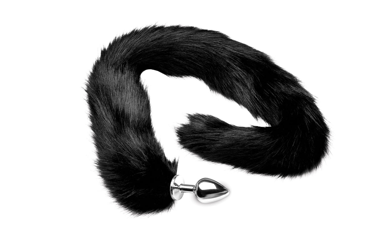 MIDNIGHT MINK TAIL Anal Plug Extra Long Tail - TAILZ Tailz - Boutique Séduction