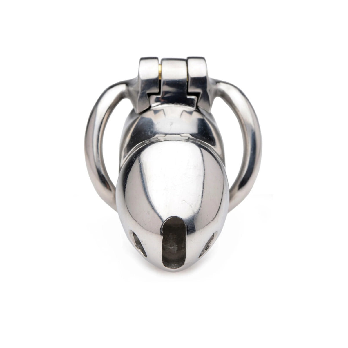 RIKERS-STEEL Locking Chastity Cage - MASTER SERIES Master Series - Boutique Séduction