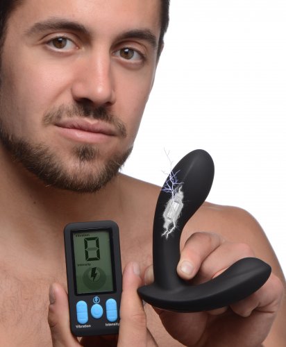 E-STIM + Vibrating Prostate Massager - ZEUS Zeus - Boutique Séduction