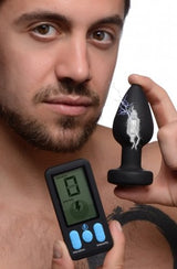 E-Stim + Vibrating Anal Plug - ZEUS Zeus - Boutique Séduction