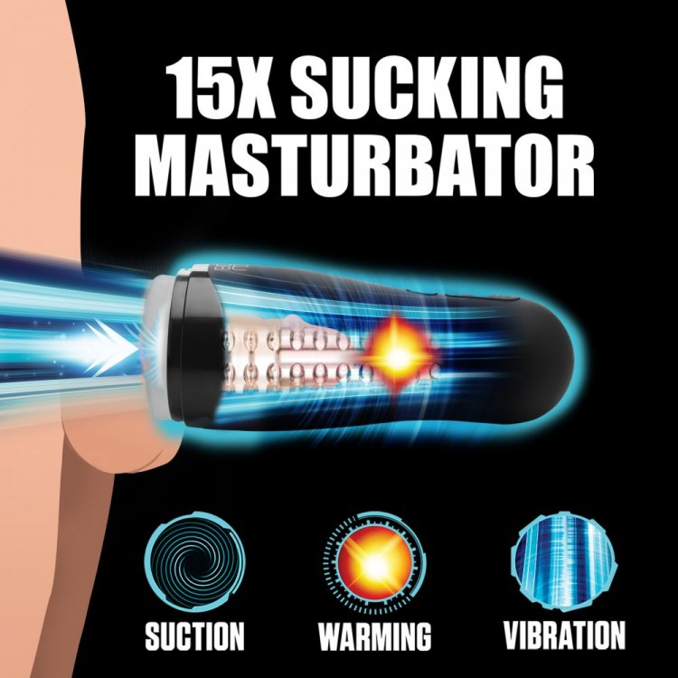 AUTO MILKER 15x Sucking Masturbator - LOVE BOTZ Love Botz - Boutique Séduction