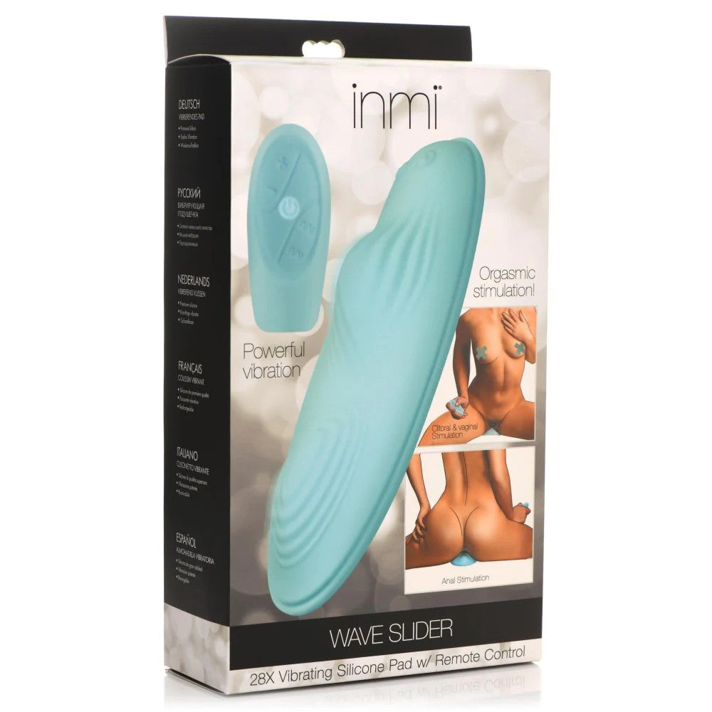 WAVE SLIDER 28X Vibrating Pad and Remote - INMI XR brands - Boutique Séduction