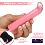 VIBRA-GLASS 10X Mini G-Spot Vibe Pink - PRISMS Prisms - Boutique Séduction