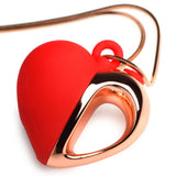 10X Vibrating Silicone Heart Necklace - CHARMED Charmed - Boutique Séduction