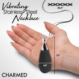 10X Vibrating Silicone Teardrop Necklace - CHARMED Charmed - Boutique Séduction