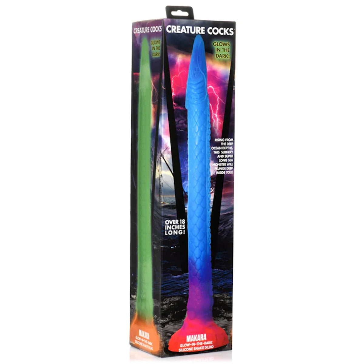 MAKARA Glow-In-The-Dark Dildo - CREATURE COCK Creature Cock - Boutique Séduction