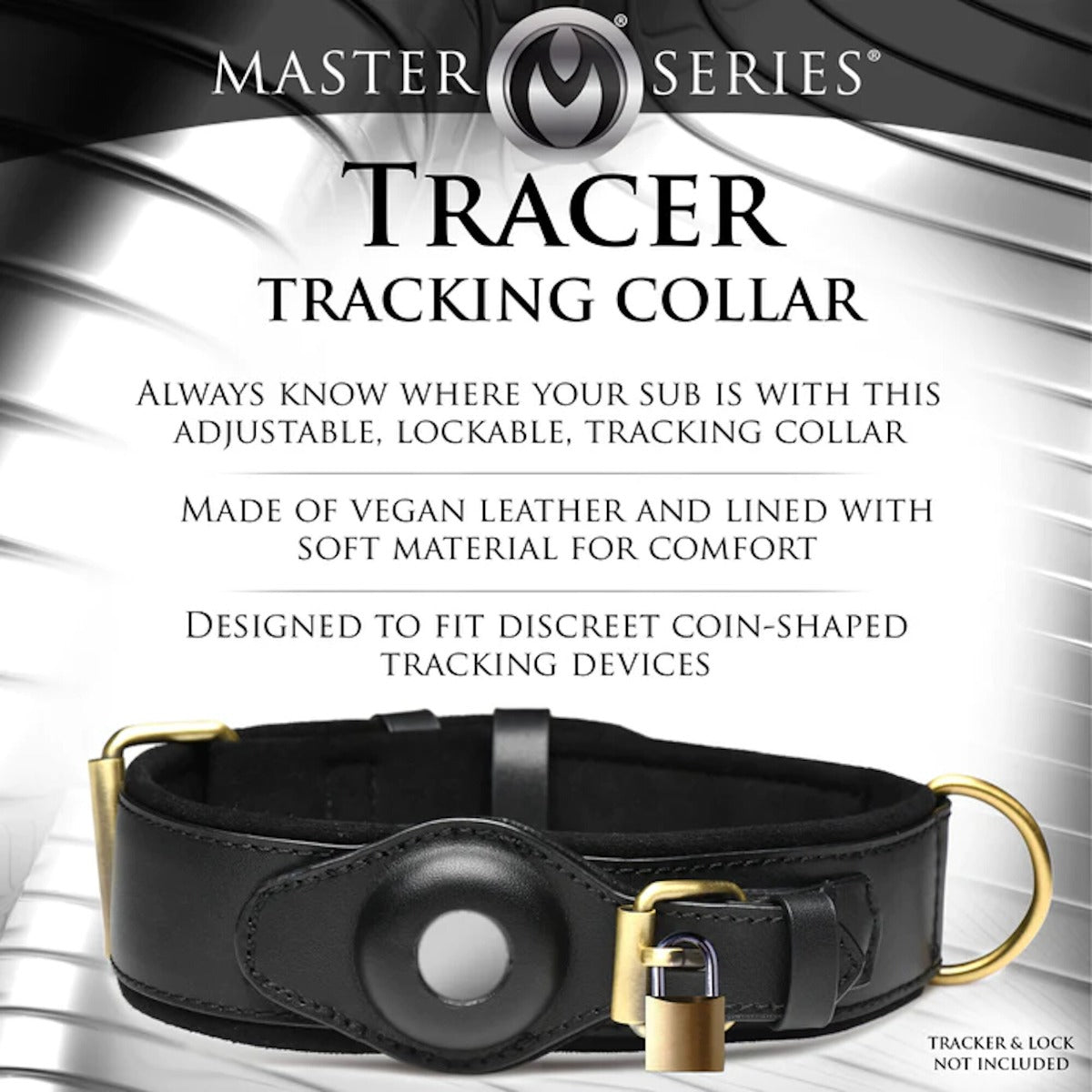 TRACER Tracking Collar - MASTER SERIES Master Series - Boutique Séduction