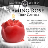 FLAMING ROSE Drip Candle - MASTER SERIES Master Series - Boutique Séduction