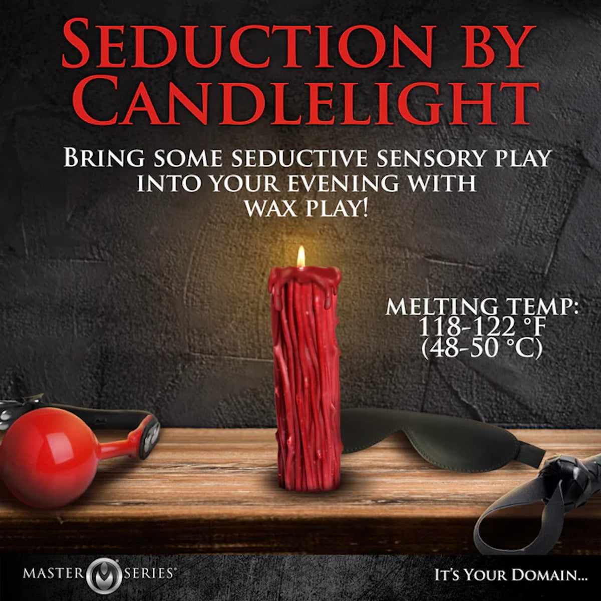 THORN Drip Candle - MASTER SERIES Master Series - Boutique Séduction