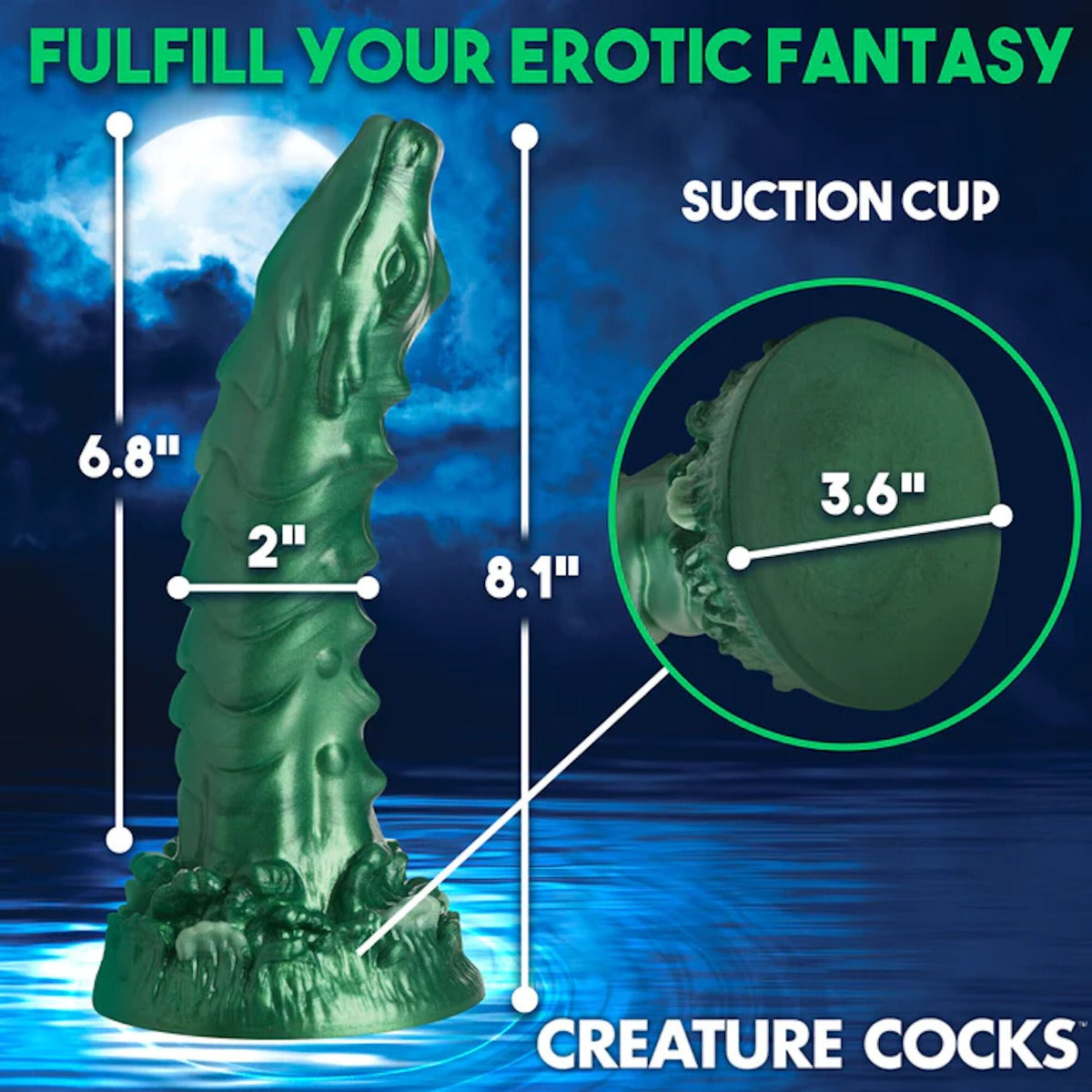 COCKNESS MONSTER Dildo - CREATURE COCK Creature Cock - Boutique Séduction