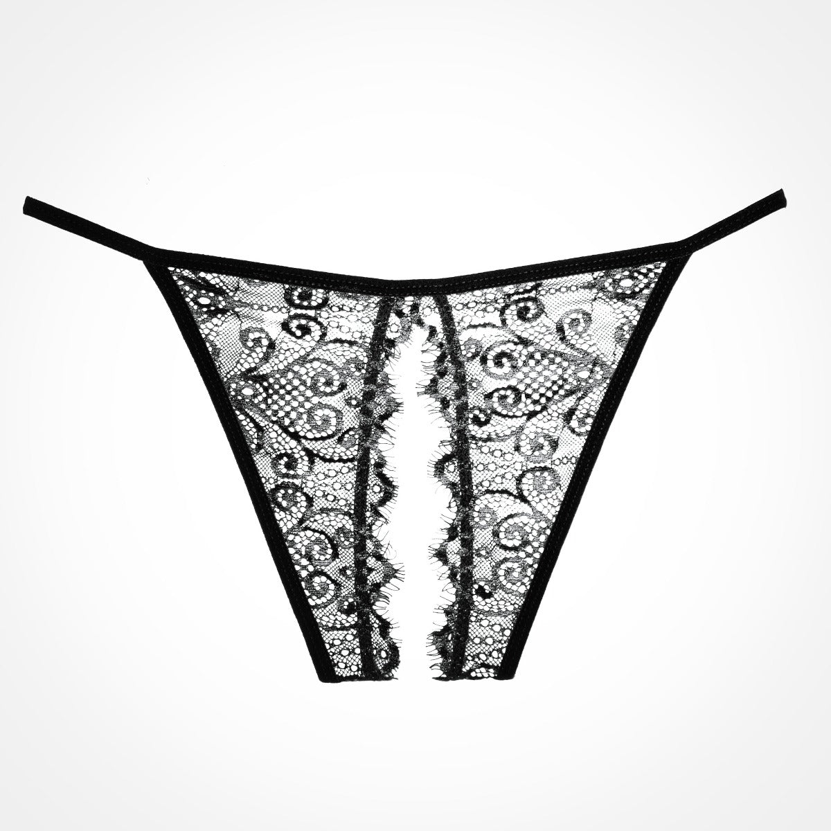 ENCHANTED BELLE Crotchless panty - ADORE Allure Lingerie - Boutique Séduction