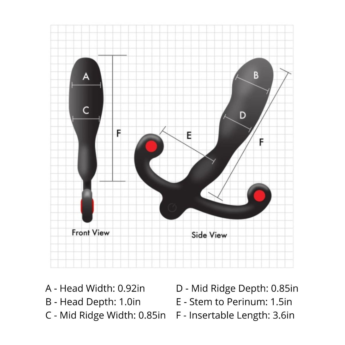 HELIX SYN V Vibrating Prostate Stimulator - ANEROS Aneros - Boutique Séduction