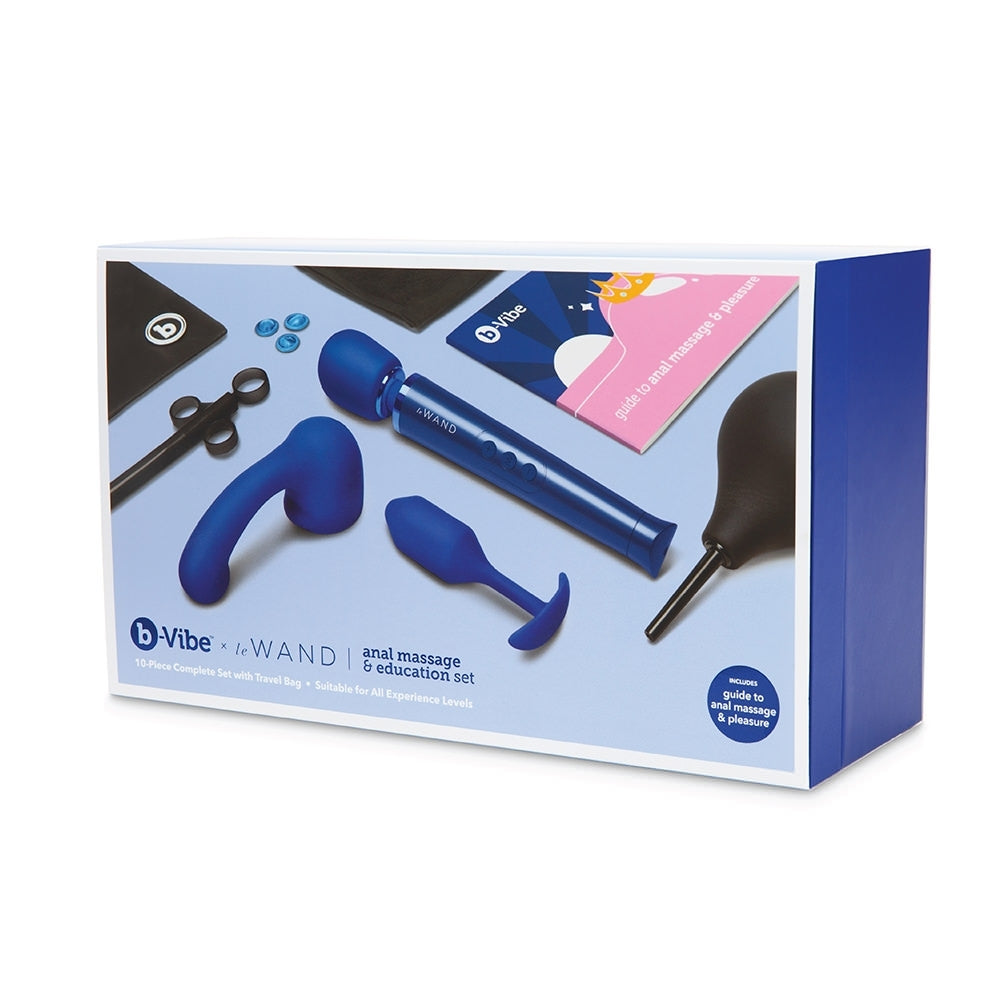 Anal Massage & Education Set - B-VIBE X LE WAND Special Edition B-Vibe - Boutique Séduction