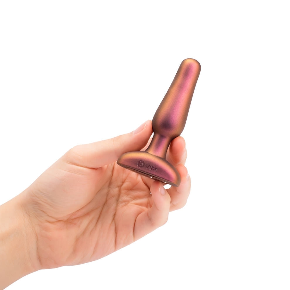 Vibrating anal plug - B-VIbe - Novice Plug 5th Anniversary Collection B-Vibe - Boutique Séduction